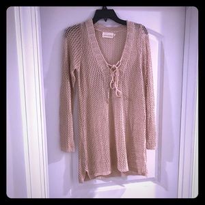 Light pink spring/summer sweater